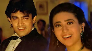 tere ishq mein naachenge raja hindustani aamir khan karisma kapoor kumar sanu sad love song
