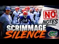 Florida Gators First Scrimmage ENDS With NO NOTES Why the Silence What Are We Hearing