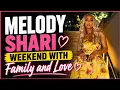 Melody Shari Spent the Weekend With her Dad and Family Full of Fun and Positive Energy