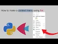 right click context menu on python s flet lib