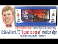 Amazing 1996 Miller Lite Coast to Coast motion sign described ibuyoldbeer com