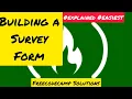 Build a survey form freecodecamp org solutions