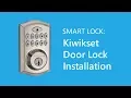 IQ Panel Kwikset Door Lock Installation
