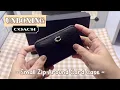 Coach Small Zip Around Card Case Coach Indonesia Website online shopping Unboxing Review
