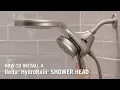 How to Install a Delta HydroRain Shower Head