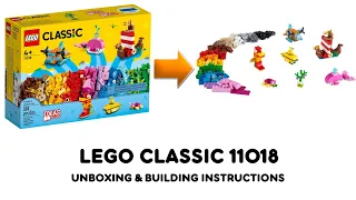 Lego classic 11018 ideas Unboxing and Building instructions
