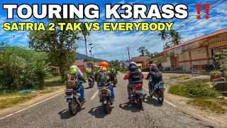 Download TOURING KERAS | SATRIA 2TAK VS EVERYBODY ‼️#satria2tak #2stroke MP3