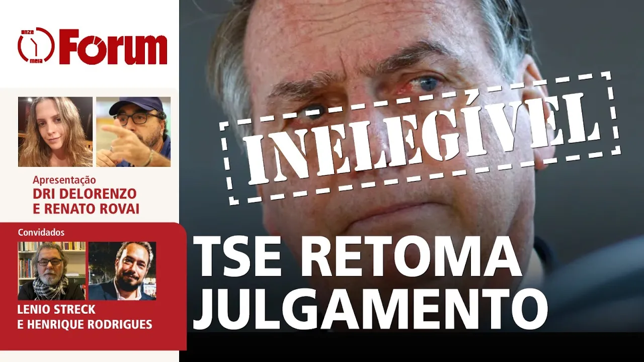 Bolsonaro inelegível: TSE retoma julgamento | CPMI ouve coronel que pedia golpe a Mauro Cid