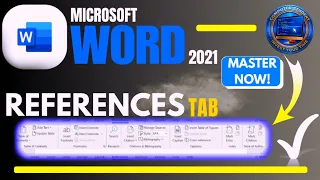 Microsoft Word 2021 Full References Tab Tutorial Learn MS Word from Scratch Learn MS Office Word