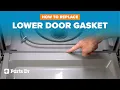 Dishwasher Door Leaking GE Dishwasher Lower Door Gasket Replacement Part WD08X21894 Parts Dr
