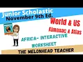 Africa Interactive Worksheet - Junior Scholastic