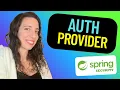 Build Your Own Spring Security Authentication Provider