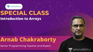Introduction to Arrays Special Class Arnab Chakraborty