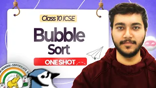 Bubble Sort in Java for Class 10 ICSE 1D Arrays