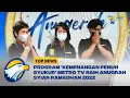 Program 'Kemenangan Penuh Syukur' Metro TV Raih Anugrah Syiar Ramadhan 2022