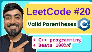 LeetCode 20 Valid Parentheses C Solution Step-by-Step Explanation Beats 100