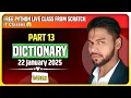 Python Basics for Beginners Part-13--Dictionary