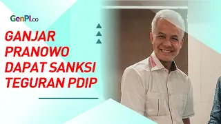 Megawati Tegas! Ganjar Pranowo Dapat Sanksi Teguran dari PDIP