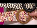 Susan Graver Stretch Raffia Belt with Round Wooden Buckle on QVC