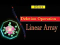 DS-12 Deletion Operation in Linear Array in urdu hindi