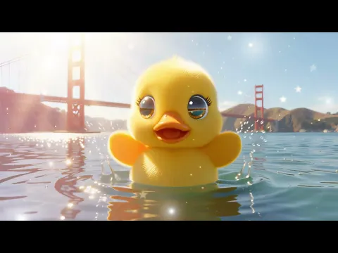 Baby Duckling Nursery Rhymes in San Francisco – Mozart Brahms Lullaby – Babies Fall Asleep Quickly