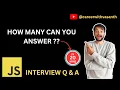 Top 10 JavaScript Coding Interview Question and Answers MUST WATCH BEFORE ATTENDING NEXT INTERVIEW