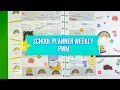 Weekly PWM-School Planner