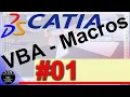 02-01 CATIA v5 TUTORIAL Macro What is VBA