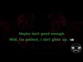 Rebelution - Patience (Karaoke Version) Lyrics and Instrumental