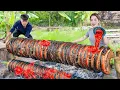 Download Lagu Survival Challenge: Grilling sausages and other foods using the most primitive method | Lý Thị Hoa