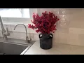 Gorgeous faux red babys breath flower stems Are they even worth it Ad