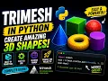 How to make 3D Shapes using python ft HabiTech-Academy