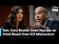 Either You re Incompetent or Breaking the Law - Sen Booker Grills Noem Over ICE Misconduct AC1N