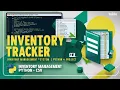 Inventory Management System in Python CSV File Project for Beginners CLI App