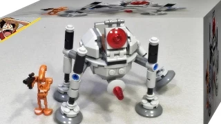 레고 스타워즈 호밍 스파이더 드로이드 75077 마이크로파이터 시리즈2 조립 리뷰 Lego Star Wars Homing Spider Droid Microfighters