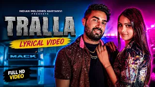 Tralla - Lyrical Video | Manisha Sharma & Dillu Taya | Priya Soni | Haryanvi Party  Song