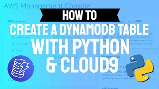 How to Create a DynamoDB Table Using Python and JSON in AWS Cloud9