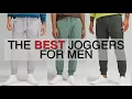 THE BEST JOGGERS FOR MEN TRY ON REVIEW ABC AT EASE AND CITY SWEAT LULULEMON