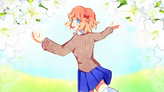 What if Sayori survived her attempt DDLC animation