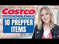 10 Prepper Items you NEED to buy at Costco Emergency Food Storage