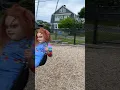 Download Lagu CHUCKY DOLL AT THE PLAYGROUND !! #shorts #chuckydoll #chucky