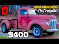 Craigslist Finds 13 Owner Listed Classic Truck Bargains