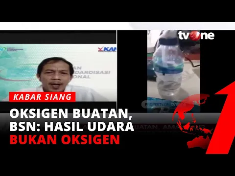 Viral Alat Oksigen Dari Aerator Akuarium, BSN: Udara Yang Dihasilkan Bukan Oksigen