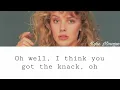 Kylie Minogue - The Loco-Motion (Lyric Video)