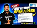 Salesforce Flow Redirect User to Newly Created Record Open a Page Action