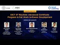 EICT IIT Roorkee s Advanced Certificate Program in Full Stack Development Program Launch