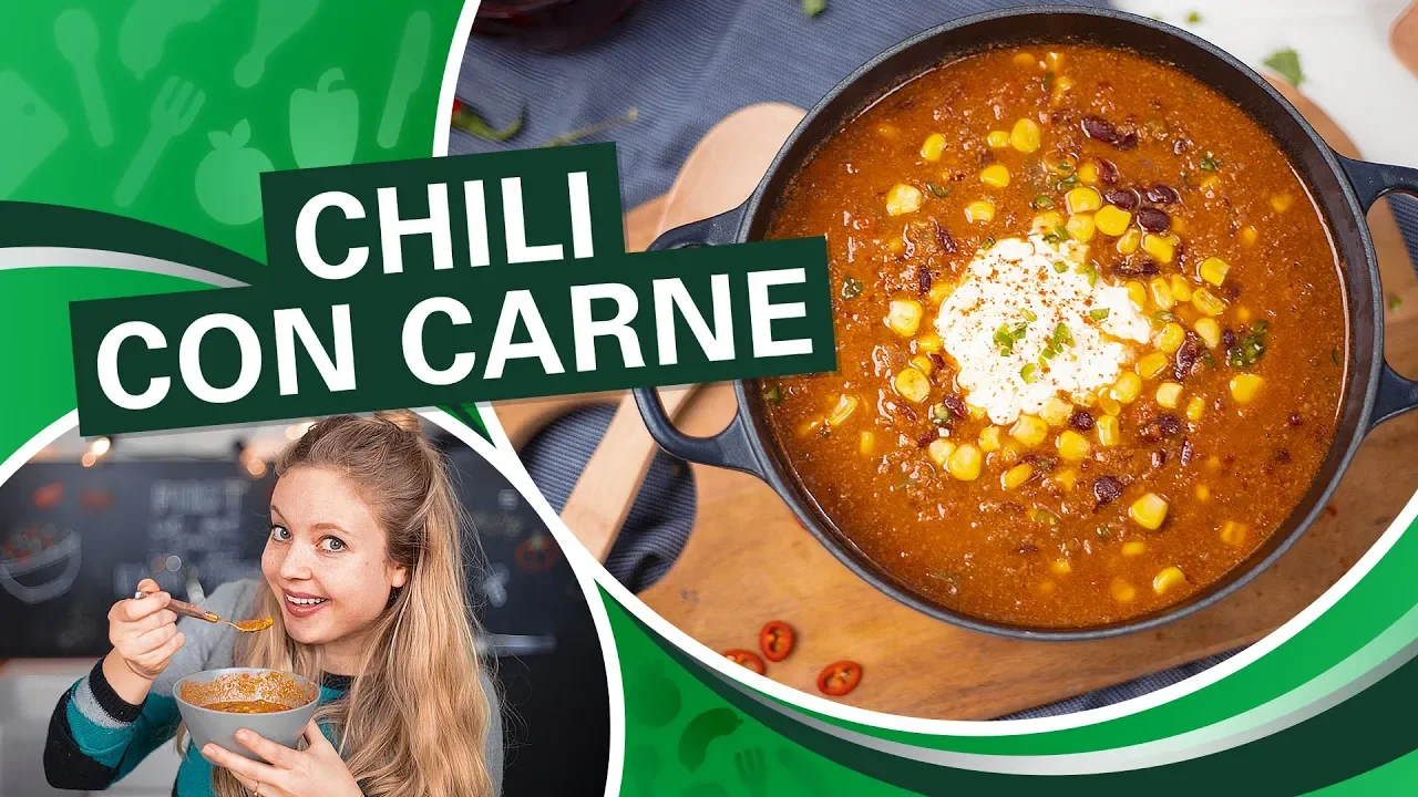 [RECIPE BELOW] Chilli Con Carne. This version is done in a pan - no oven or slow cooker or instant c. 