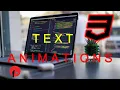 Text animation using HTML and CSS only no JavaScript included