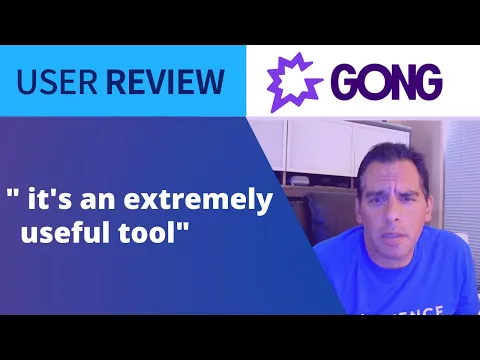 Thumbnail for Gong Review: Gong Is a Useful Tool For Sales Reps In Reviewing & Tracking Interactions