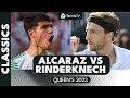 Download Lagu Carlos Alcaraz vs Arthur Rinderknech Battle | Queen's 2023 Extended Highlights